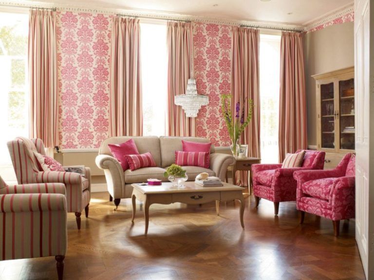 Пыльно розовый: сочетание с другими цветами в интерьере, диван цвета .